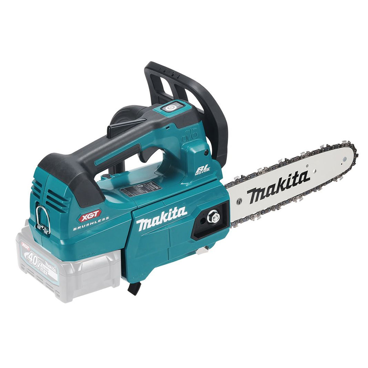 Makita UC002GD202 40V Max XGT 250mm/10" Brushless Chainsaw with 2 x 2.5AH Batteries & Charger - MonkeyTools
