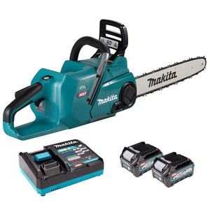 Makita UC015GT201 40V XGT Brushless 350mm Chainsaw 2 X 5.0Ah Battery & Charger - MonkeyTools