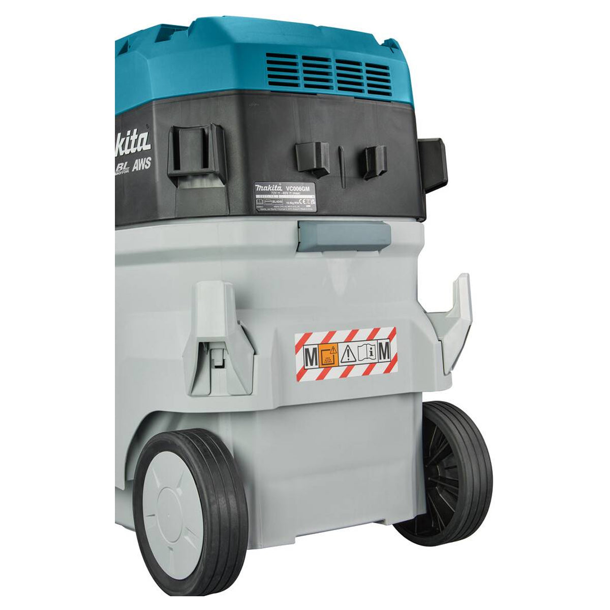 Makita VC006GMT21 80VMax (40V x 2) XGT Brushless M-Class Dust Extractor With 2 x 5.0Ah Batteries & Charger - MonkeyTools