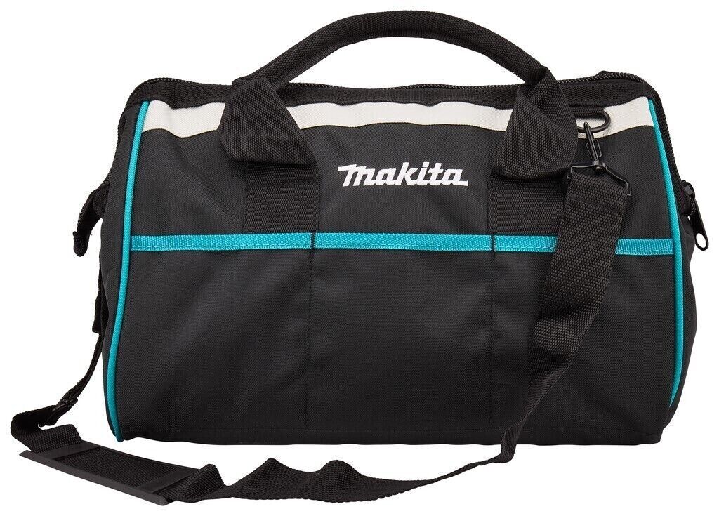 Makita 14" 36cm Open Mouth LXT ToolBag Tool Bag Holdall Blue + Shoulder Strap - MonkeyTools
