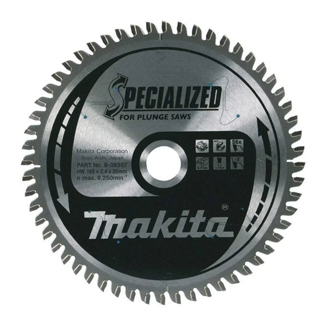 Makita 190mm 60T Specialized Aluminium Mitre Saw Blade B-33283 - MonkeyTools