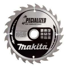 MAKITA B-09167 165MM X 20MM X 24T CIRCULAR SAW BLADE SPECIALIZED