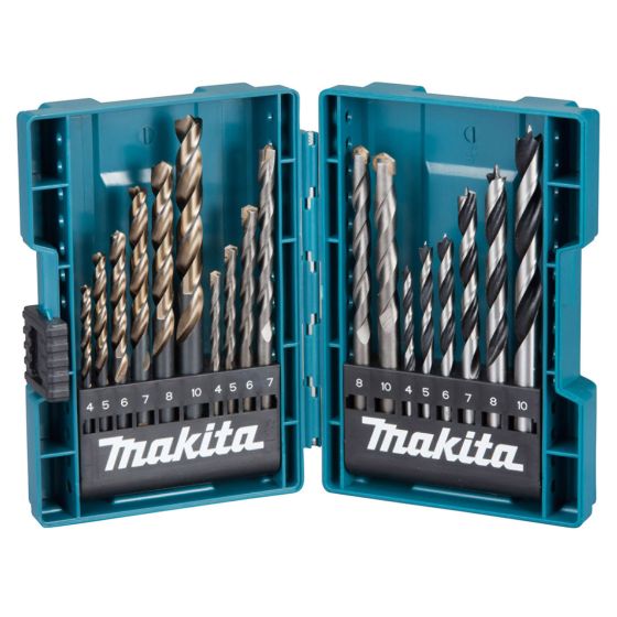 MAKITA B-49432 COMBINATION DRILL BIT SET X18 PCS - MonkeyTools