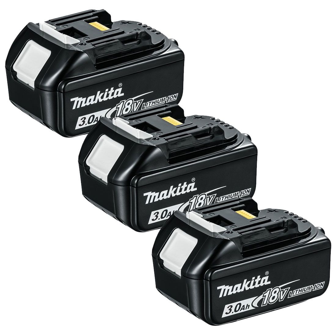 MAKITA BL1830X3 18V LXT 3.0AH LI-ION BATTERY TRIPLE PACK - MonkeyTools