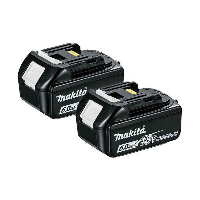 MAKITA BL1860X2 18V LXT 6.0AH LI-ION BATTERY TWIN PACK - MonkeyTools