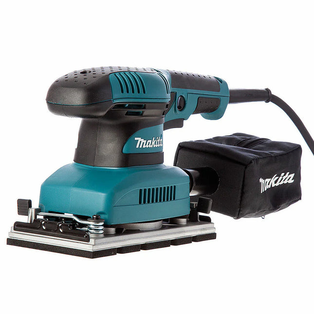 Makita BO3710 240V 1/3" Sheet Orbital Finishing Sander With Dust Bag - SPL - MonkeyTools