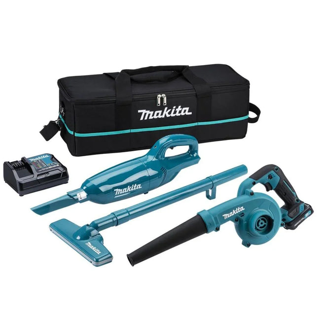 Makita CLX247SAX1 12V CXT 2 Piece Kit with 1 x 2.0Ah Battery, Charger & Bag - MonkeyTools