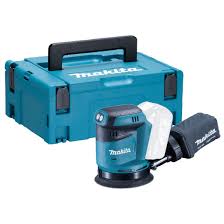 MAKITA DBO180ZJ 18V LXT 125MM RANDOM ORBIT SANDER BODY ONLY IN MAKPAC CARRY CASE - MonkeyTools
