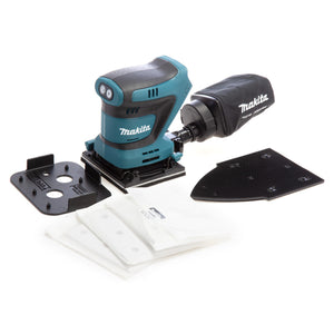 MAKITA DBO480Z 18V LXT 1/4 SHEET CORDLESS FINISHING SANDER BODY ONLY - MonkeyTools