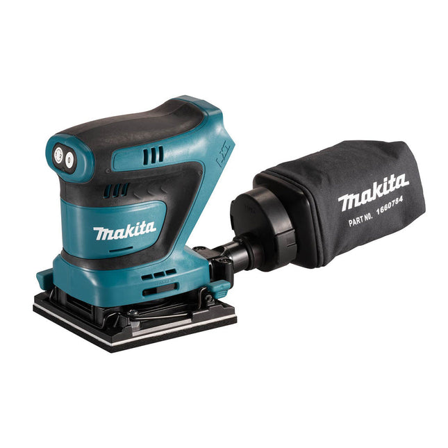 MAKITA DBO480Z 18V LXT 1/4 SHEET CORDLESS FINISHING SANDER BODY ONLY - MonkeyTools