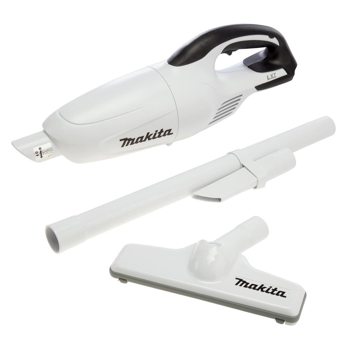 MAKITA DCL180ZW 18V LXT LI-ION CORDLESS 600ML VACUUM CLEANER WHITE BODY ONLY - MonkeyTools