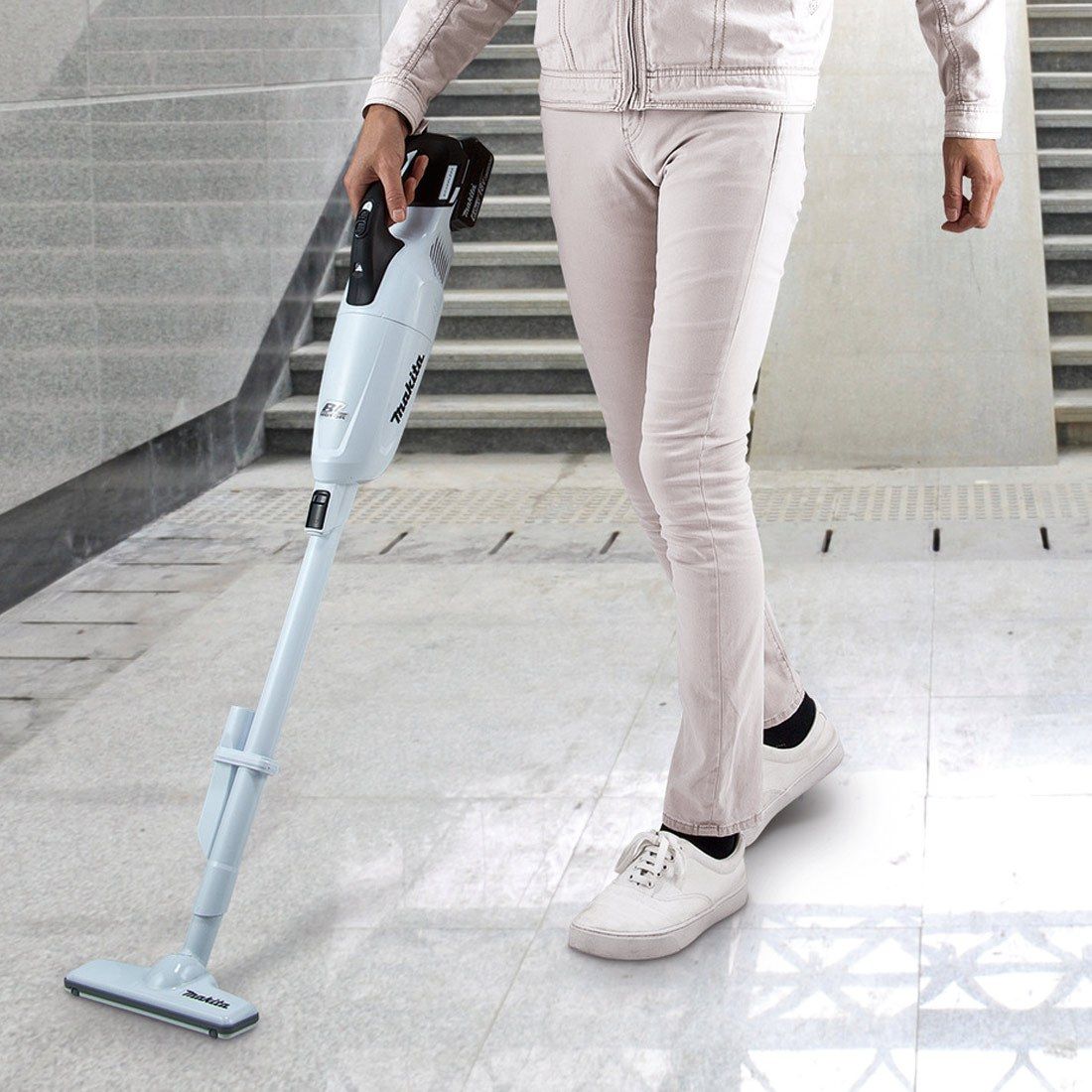MAKITA DCL280FZW 18V LXT CORDLESS BRUSHLESS 750ML WHITE VACUUM CLEANER BODY ONLY - MonkeyTools
