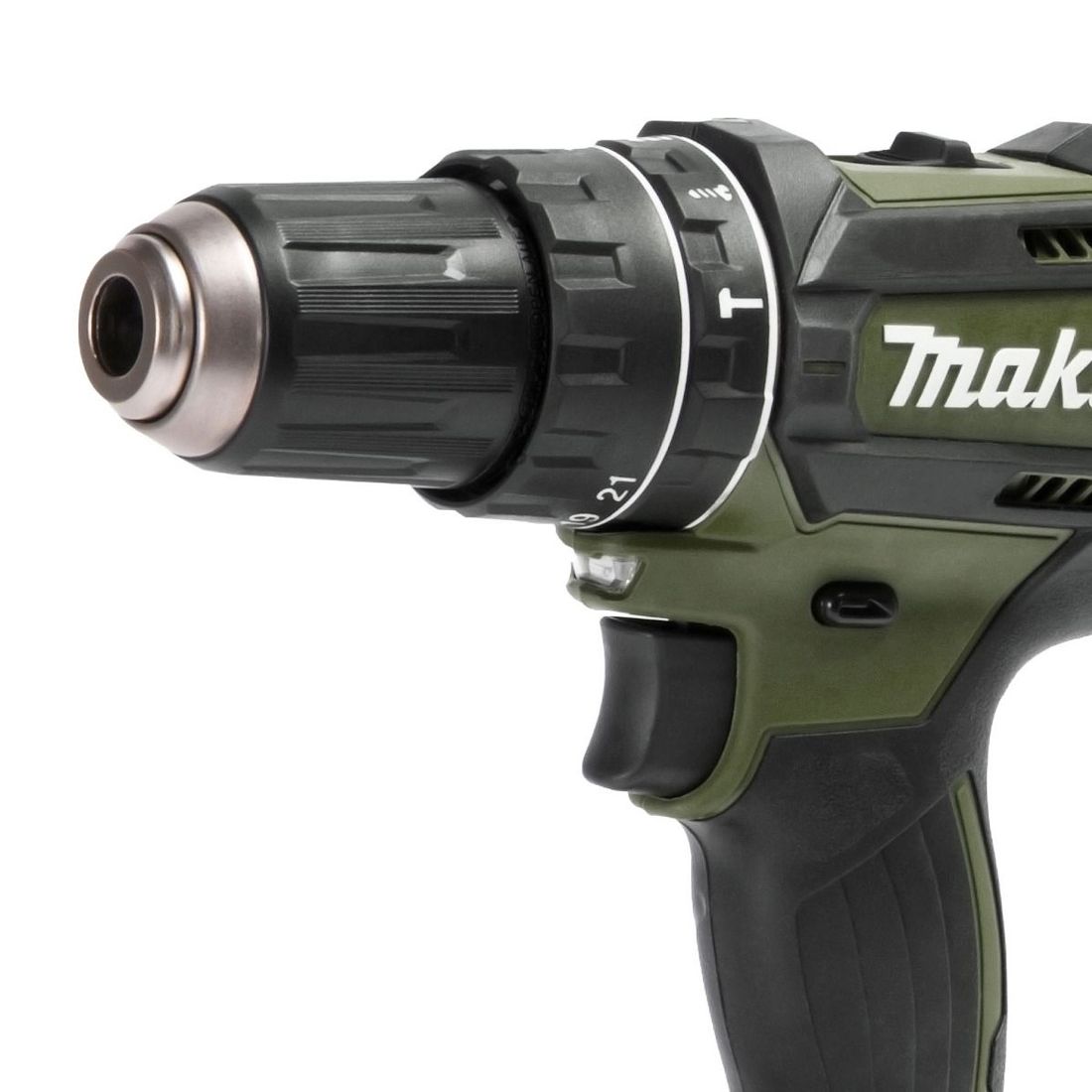 MAKITA DHP482ZO 18V LXT LI-ION COMBI DRILL 2 SPEED BODY ONLY OLIVE GREEN - MonkeyTools
