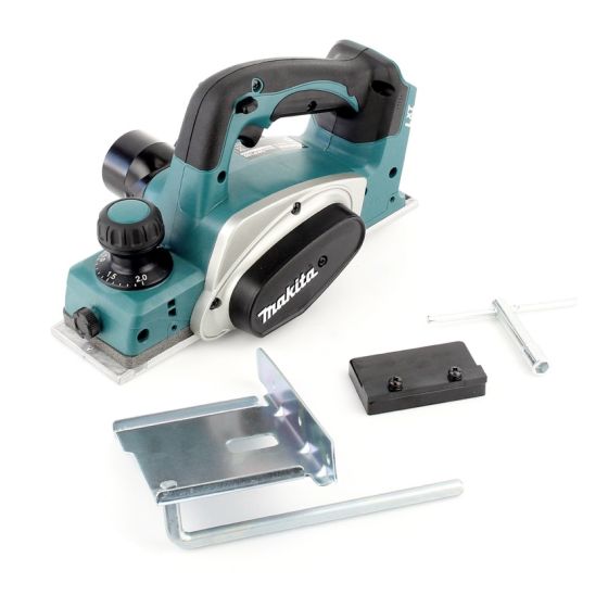 MAKITA DKP180ZJ 18V LXT CORDLESS PLANER 82MM BODY ONLY IN MAKPAC CARRY CASE - MonkeyTools