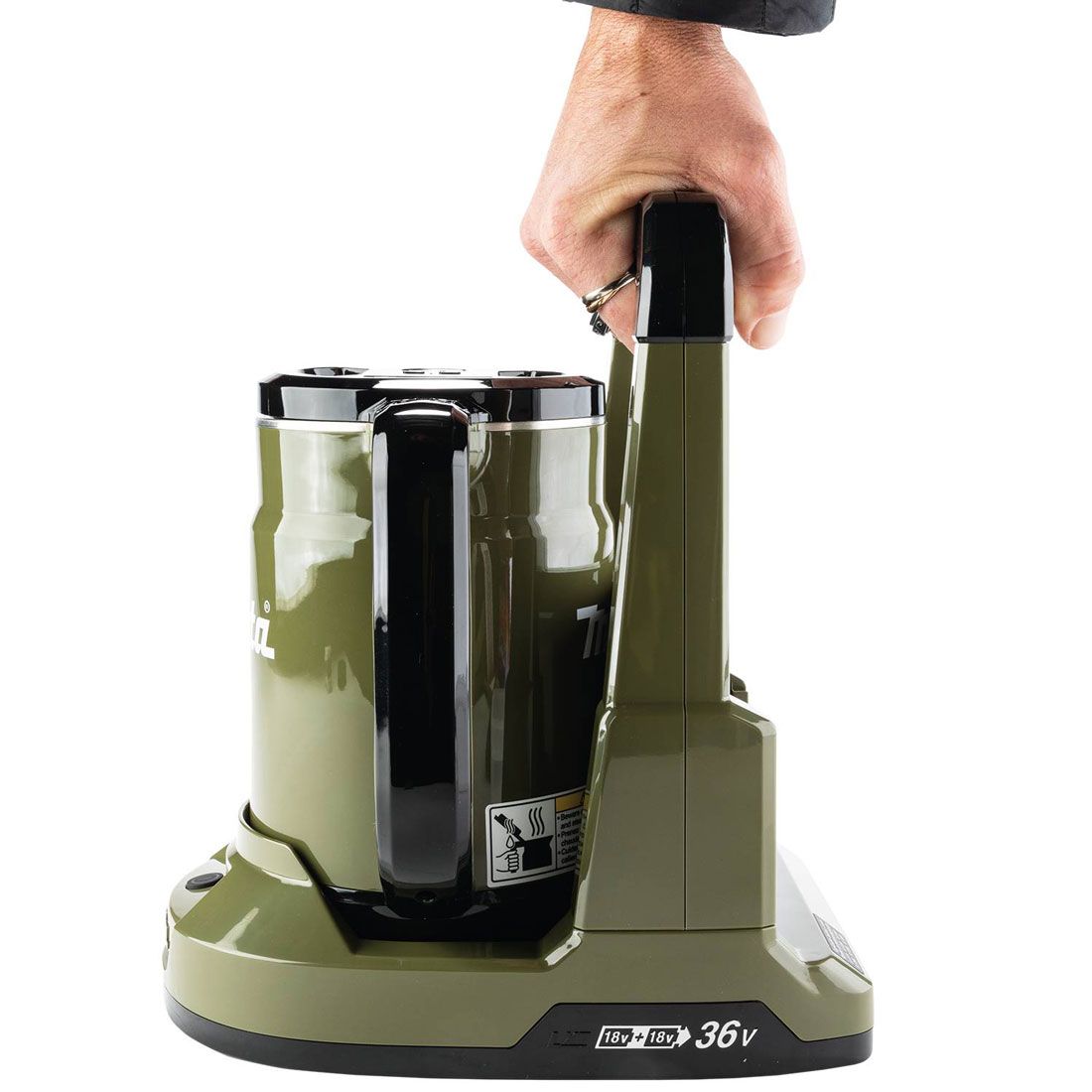 MAKITA DKT360ZO TWIN 18V LXT X2 CORDLESS KETTLE BODY ONLY OLIVE GREEN - MonkeyTools