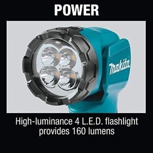 Makita DML815 18V / 14.4V LXT Lithium Ion 12 Position LED Light Lamp Pivot Torch - MonkeyTools