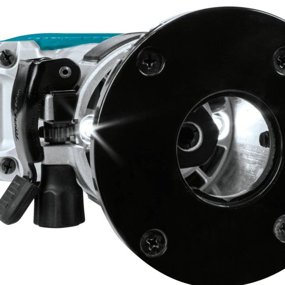 MAKITA DRT50ZJX3 18V LXT 1/4" BRUSHLESS CORDLESS ROUTER BODY ONLY INC EXTRA BASES - MonkeyTools