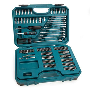 Makita E-10883 221 Piece General Maintenance Kit Spanner Socket Screwdriver Set - MonkeyTools