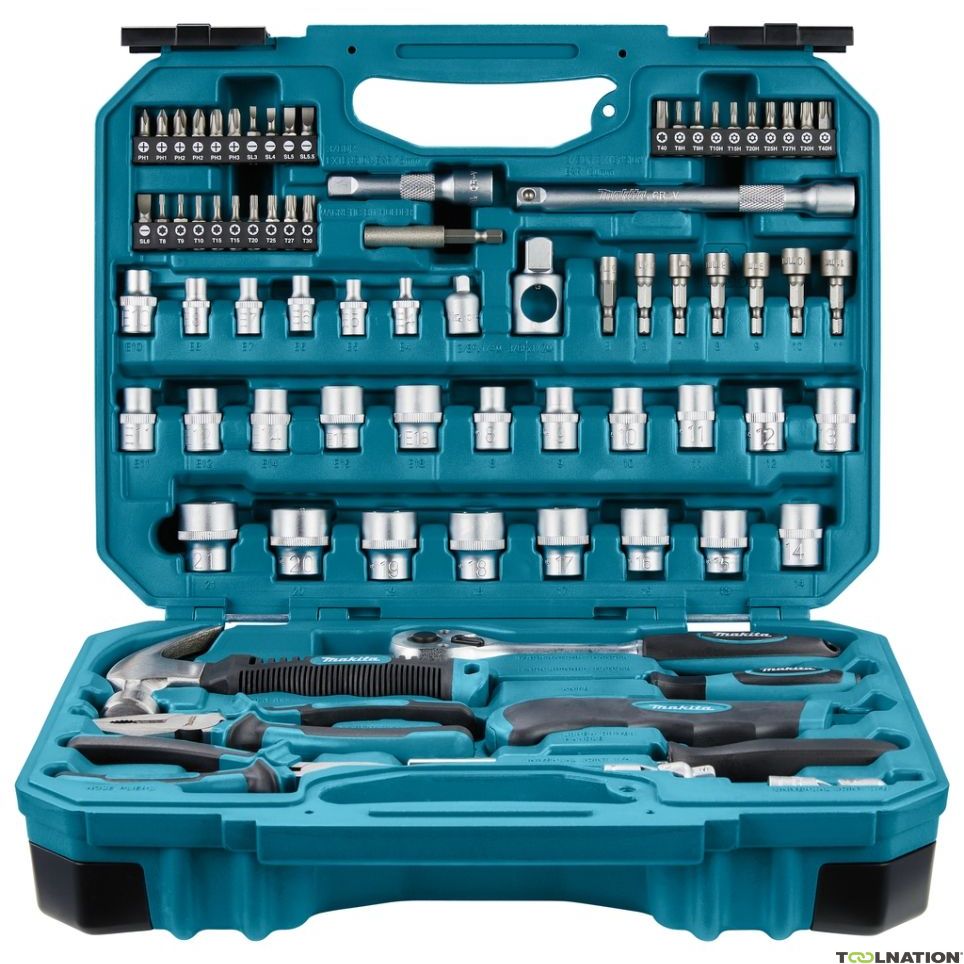Makita E-10899 Hand Tool Set General Maintenance Set of 76 Piece - MonkeyTools