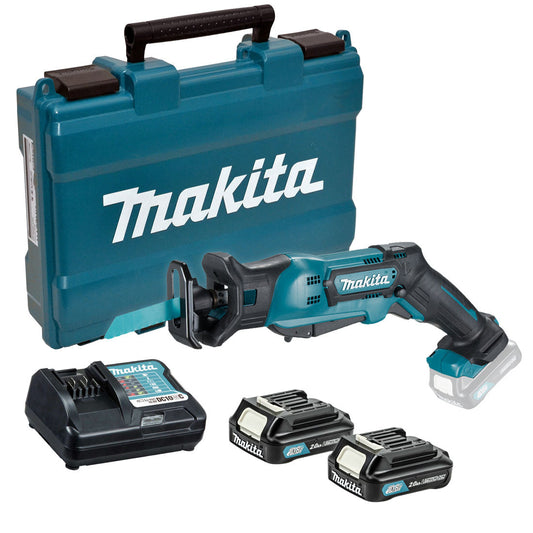 MAKITA JR103DWAE 10.8V CXT SLIDE RECIPROCATING SAW INC 2X 2.0AH BATTS - MonkeyTools