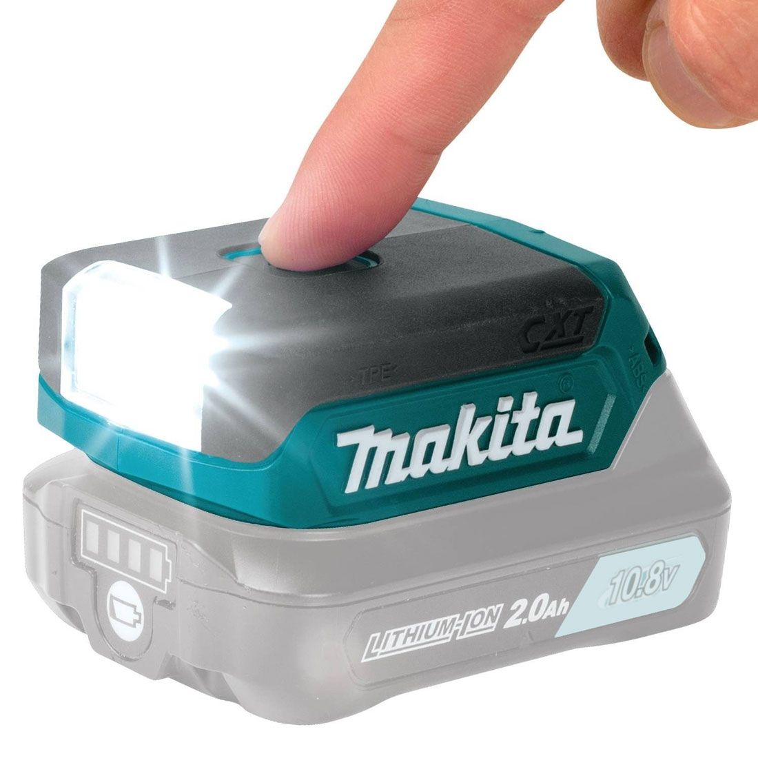 MAKITA ML103 CORDLESS 10.8V CXT SLIDE LED FLASHLIGHT BODY ONLY - MonkeyTools