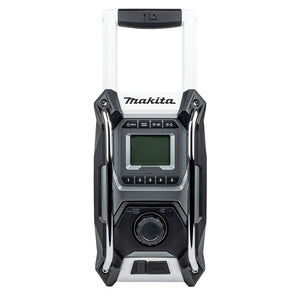 MAKITA MR001GZ01 12V/14.4V/18V/40V MAX XGT, LXT & CXT AM/FM JOB SITE RADIO WHITE BODY ONLY - MonkeyTools