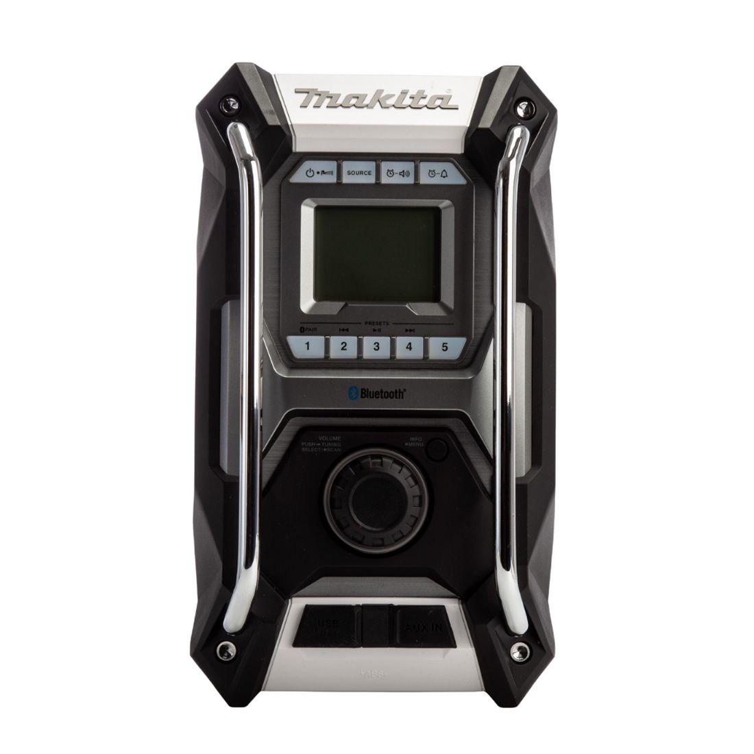 MAKITA MR002GZ01 12V/14.4V/18V/40V MAX XGT, LXT & CXT BLUETOOTH AM/FM JOB SITE RADIO WHITE BODY ONLY - MonkeyTools