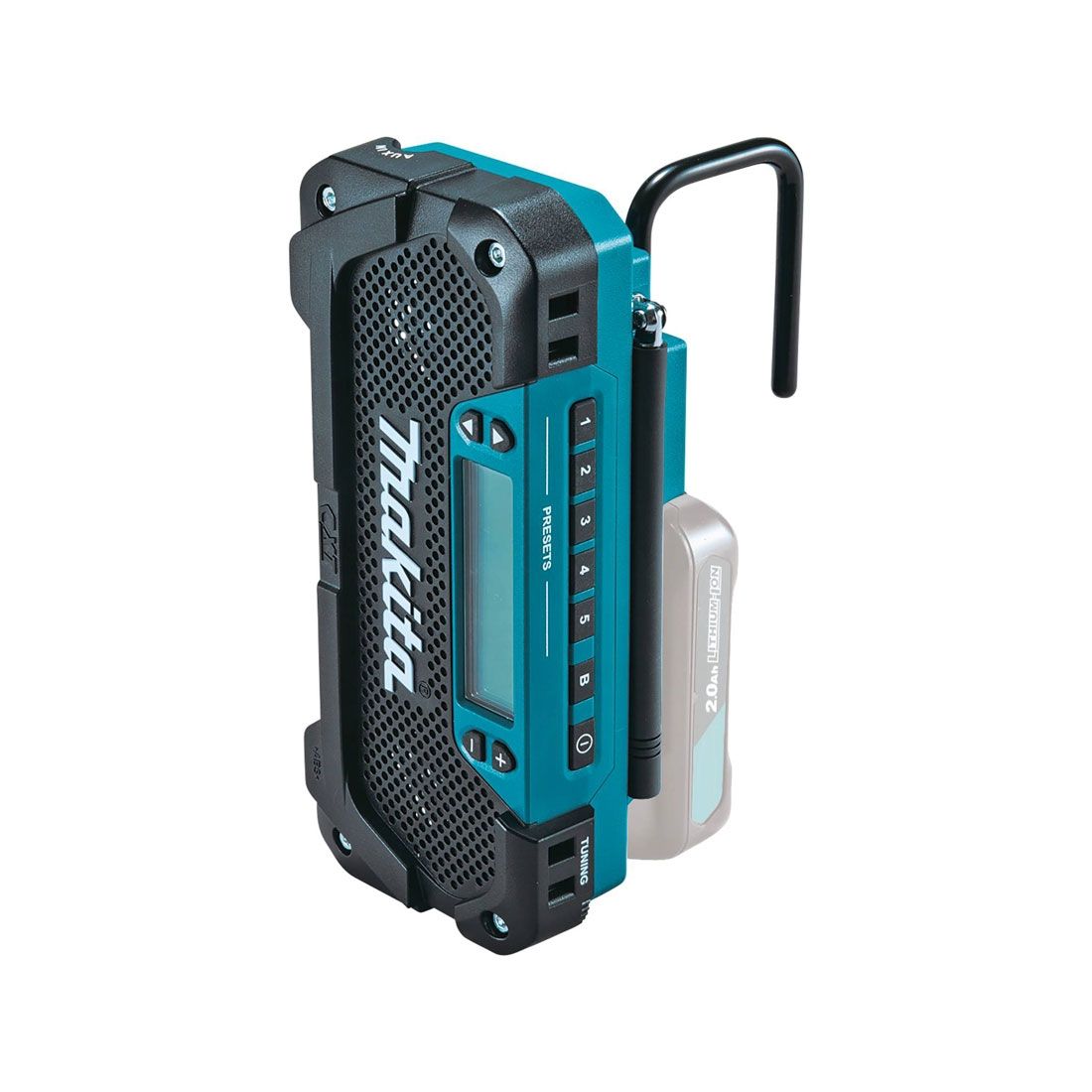 MAKITA MR052 12V MAX CXT SLIDE AM/FM COMPACT JOB SITE RADIO - MonkeyTools