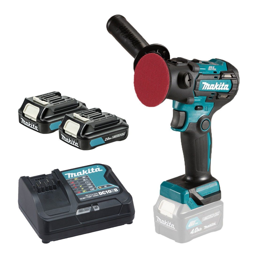 MAKITA PV301DZ 10.8V / 12V MAX CXT BRUSHLESS 50MM SANDER & POLISHER BODY ONLY - MonkeyTools