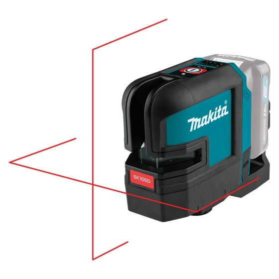 MAKITA SK105DZ 12V MAX CXT SELF LEVELING CROSS LINE RED LASER LEVEL BODY ONLY - MonkeyTools