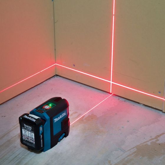 MAKITA SK105DZ 12V MAX CXT SELF LEVELING CROSS LINE RED LASER LEVEL BODY ONLY - MonkeyTools