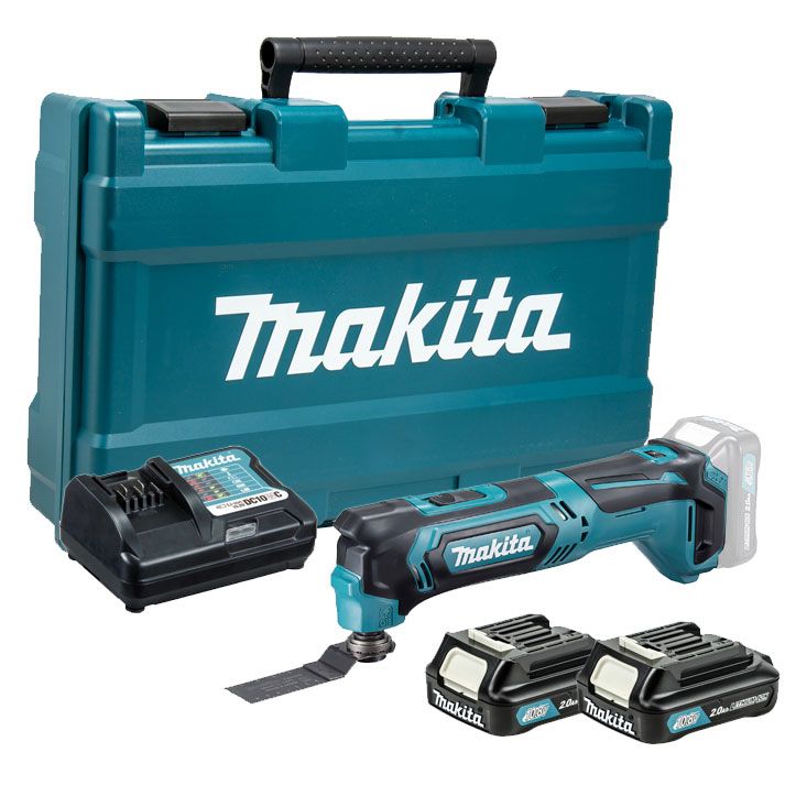 MAKITA TM30DWAE 10.8V CXT SLIDE MULTI CUTTER TOOL INC 2X 2.0AH BATTS - MonkeyTools