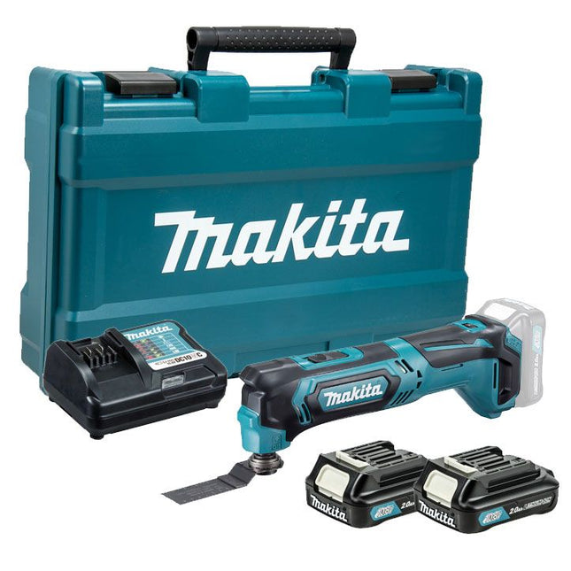 MAKITA TM30DWAE 10.8V CXT SLIDE MULTI CUTTER TOOL INC 2X 2.0AH BATTS - MonkeyTools