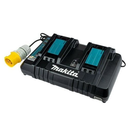 Makita DC18RD/1 14.4 - 18V LXT Twin Port Rapid Battery Charger 110V - MonkeyTools