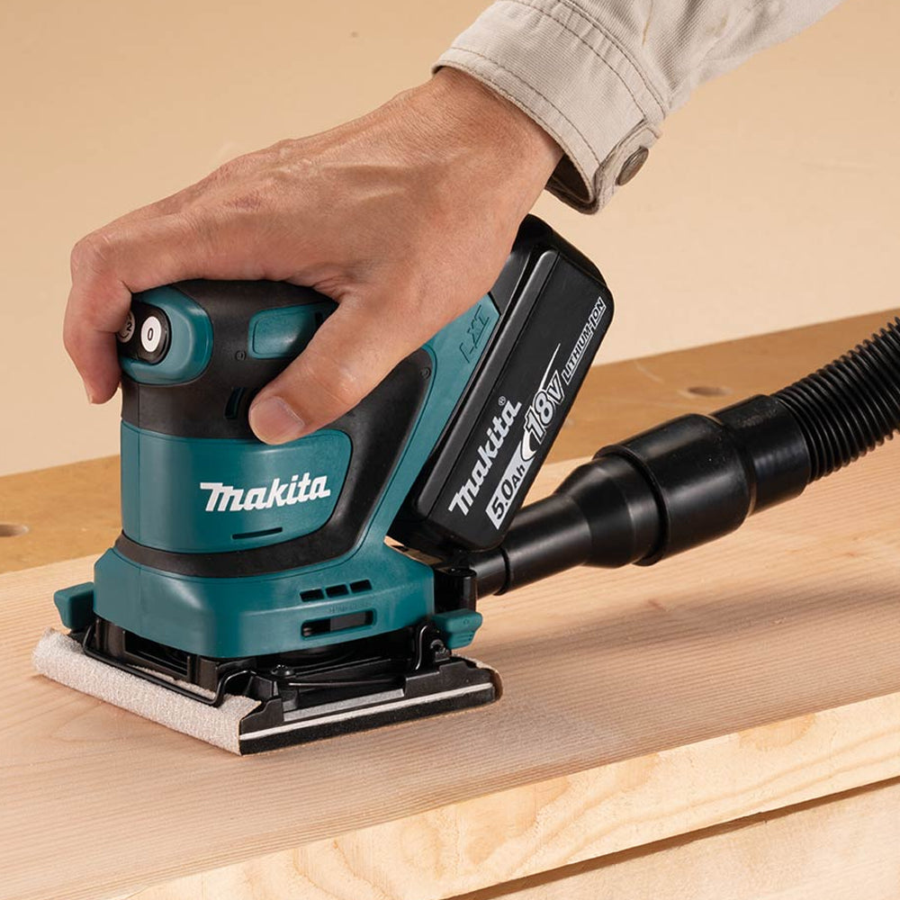 Makita DBO481Z 18V LXT Cordless Finishing Sander Body Only - MonkeyTools