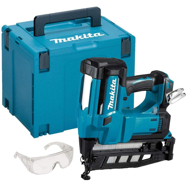 Makita DBN600ZJ 18V LXT Second Fix 16Ga Finishing Nailer Body With Makpac Type 4 Case - MonkeyTools