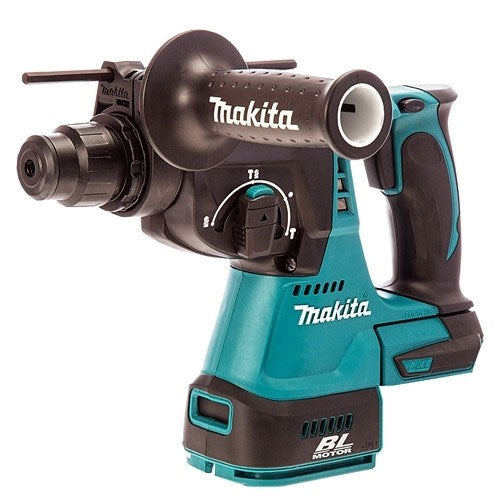 Makita DHR242Z 18V SDS+ Brushless Hammer Drill with 1 x 5.0Ah Battery Charger & Type 4 Case - MonkeyTools