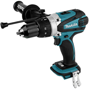 Makita DHP458Z 18V Combi Drill with 1 x 5.0Ah Battery Charger & Type 3 Case - MonkeyTools