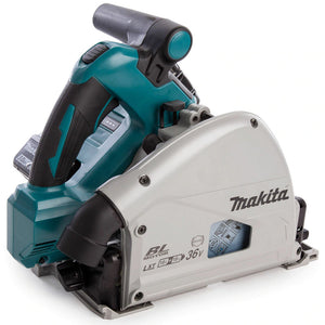 Makita DSP600ZJ 36V LXT Brushless 165mm Plunge Saw Body With Makpac Case - MonkeyTools