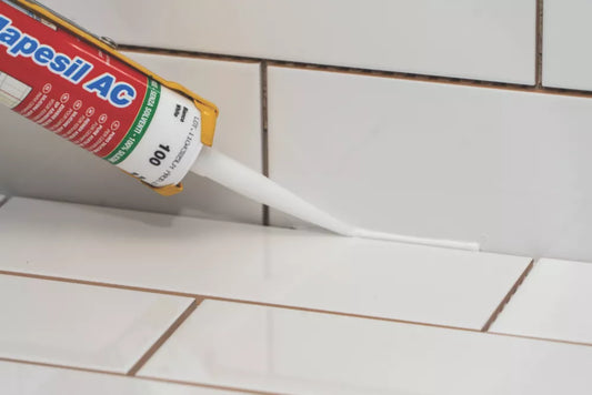 MAPEI MAPESIL AC 100 SOLVENT-FREE SILICONE SEALANT WHITE 310ML - MonkeyTools
