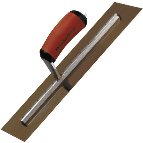 Marshalltown 20 x 5in Gold Stainless Steel Finishing Trowel MXS205GD - MonkeyTools
