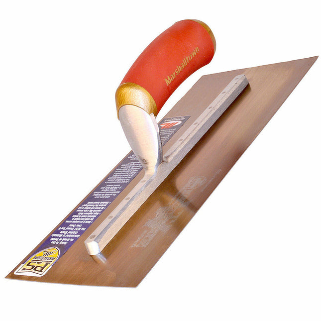 Marshalltown Gold Stainless Steel Blade Permashape Trowel 13 x 5" MPB13GSD - MonkeyTools
