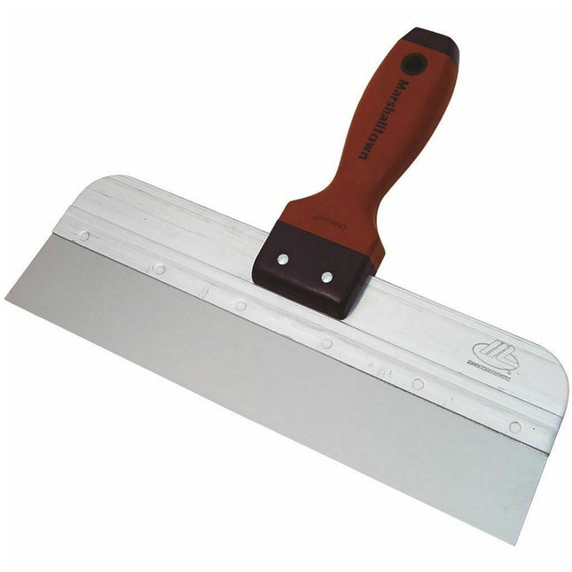 Marshalltown Taping Knife 12 x 3in Stainless DuraSoft Handle M3512SD - MonkeyTools