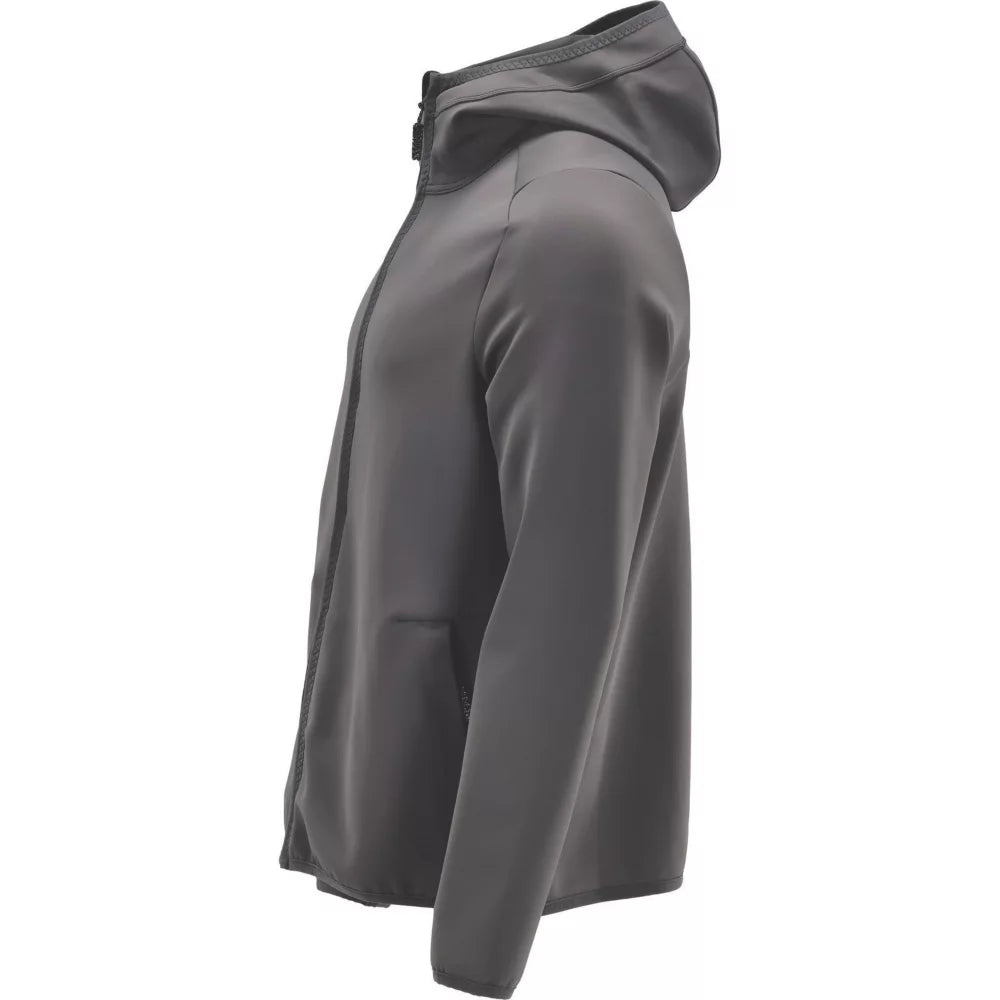 MASCOT CUSTOMIZED FLEECE HOODIE GREY MEDIUM 39.5" CHEST - MonkeyTools