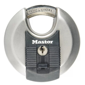 MASTER LOCK EXCELL STAINLESS STEEL KEYED ALIKE WEATHERPROOF DISC PADLOCK 70MM - MonkeyTools
