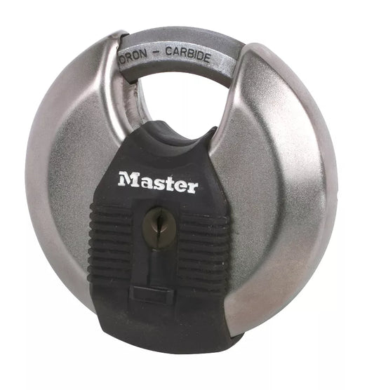 MASTER LOCK EXCELL STAINLESS STEEL WEATHERPROOF DISC PADLOCK 80MM - MonkeyTools