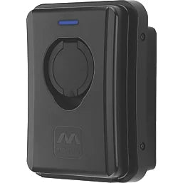 MASTERPLUG 1 PORT 7.4KW MODE 3 TYPE 2 SOCKET SMART EV CHARGER BLACK - MonkeyTools
