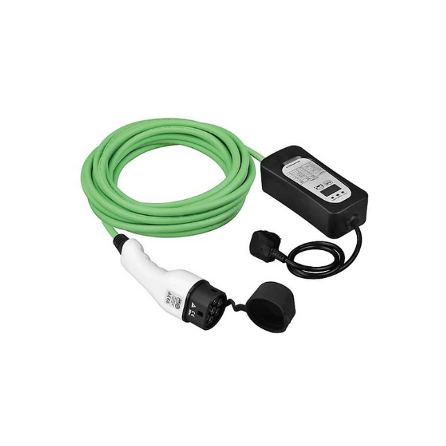 MASTERPLUG 10A 2.3KW MODE 2 TYPE 2 SOCKET ELECTRIC VEHICLE CHARGING CABLE 10M - MonkeyTools