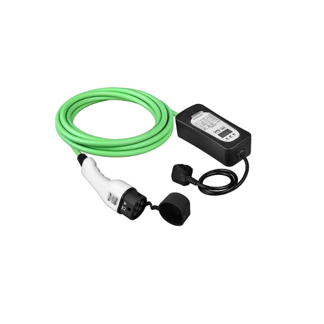 MASTERPLUG 10A 2.3KW MODE 2 TYPE 2 SOCKET ELECTRIC VEHICLE CHARGING CABLE 5M - MonkeyTools