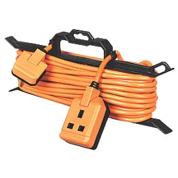 MASTERPLUG 13A 1-GANG UNSWITCHED EXTENSION LEAD 15M - MonkeyTools